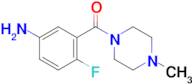 (5-Amino-2-fluorophenyl)(4-methylpiperazin-1-yl)methanone