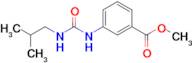 Methyl 3-(3-isobutylureido)benzoate