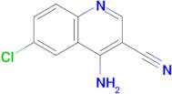 4-amino-6-chloroquinoline-3-carbonitrile