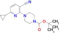 Tert-butyl 4-(3-cyano-6-cyclopropylpyridin-2-yl)piperazine-1-carboxylate
