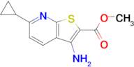 Methyl 3-amino-6-cyclopropylthieno[2,3-b]pyridine-2-carboxylate