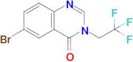 6-Bromo-3-(2,2,2-trifluoroethyl)quinazolin-4(3H)-one