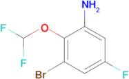 3-Bromo-2-(difluoromethoxy)-5-fluoroaniline