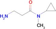 3-Amino-N-cyclopropyl-N-methylpropanamide