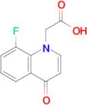 2-(8-Fluoro-4-oxoquinolin-1(4H)-yl)acetic acid