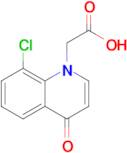 2-(8-Chloro-4-oxoquinolin-1(4H)-yl)acetic acid