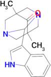 2-(1H-indol-3-yl)-5,7-dimethyl-1,3-diazaadamantan-6-one