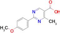 2-(4-Methoxyphenyl)-4-methylpyrimidine-5-carboxylic acid