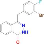 4-[(3-bromo-4-fluorophenyl)methyl]-1,2-dihydrophthalazin-1-one