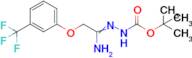 N'-{1-amino-2-[3-(trifluoromethyl)phenoxy]ethylidene}(tert-butoxy)carbohydrazide