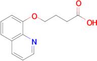 4-(Quinolin-8-yloxy)butanoic acid