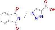 1-(2-(1,3-Dioxoisoindolin-2-yl)ethyl)-1H-1,2,3-triazole-4-carboxylic acid