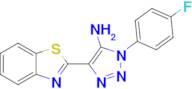 4-(Benzo[d]thiazol-2-yl)-1-(4-fluorophenyl)-1H-1,2,3-triazol-5-amine