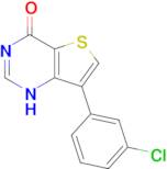 7-(3-chlorophenyl)-1H,4H-thieno[3,2-d]pyrimidin-4-one