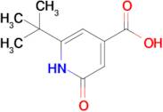 6-tert-butyl-2-oxo-1,2-dihydropyridine-4-carboxylic acid