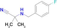 2-((4-Fluorobenzyl)amino)-2-methylpropanenitrile