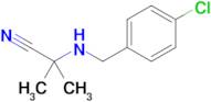 2-((4-Chlorobenzyl)amino)-2-methylpropanenitrile