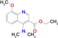 Ethyl 4-(dimethylamino)-8-methoxyquinoline-3-carboxylate