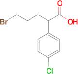 5-Bromo-2-(4-chlorophenyl)pentanoic acid