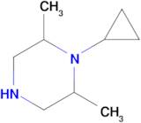 1-Cyclopropyl-2,6-dimethylpiperazine