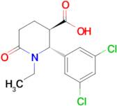 (2R,3R)-2-(3,5-dichlorophenyl)-1-ethyl-6-oxopiperidine-3-carboxylic acid