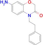 7-Amino-4-phenethyl-2H-benzo[b][1,4]oxazin-3(4H)-one