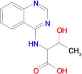 3-Hydroxy-2-(quinazolin-4-ylamino)butanoic acid