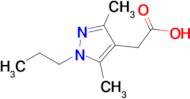 2-(3,5-Dimethyl-1-propyl-1H-pyrazol-4-yl)acetic acid