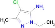 4-Chloro-1-ethyl-3-methyl-1H-pyrazol-5-amine