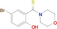 (5-Bromo-2-hydroxyphenyl)(morpholino)methanethione