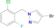 4-Bromo-1-(2-chloro-6-fluorobenzyl)-1H-pyrazole