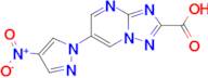 6-(4-Nitro-1H-pyrazol-1-yl)-[1,2,4]triazolo[1,5-a]pyrimidine-2-carboxylic acid