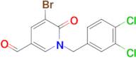 5-Bromo-1-(3,4-dichlorobenzyl)-6-oxo-1,6-dihydropyridine-3-carbaldehyde