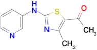 1-(4-Methyl-2-(pyridin-3-ylamino)thiazol-5-yl)ethan-1-one