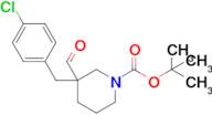 Tert-butyl 3-(4-chlorobenzyl)-3-formylpiperidine-1-carboxylate