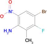 4-Bromo-3-fluoro-2-methyl-6-nitroaniline