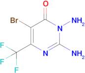 2,3-Diamino-5-bromo-6-(trifluoromethyl)pyrimidin-4(3H)-one