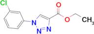 Ethyl 1-(3-chlorophenyl)-1H-1,2,3-triazole-4-carboxylate