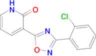 3-(3-(2-Chlorophenyl)-1,2,4-oxadiazol-5-yl)pyridin-2(1H)-one