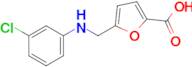 5-(((3-Chlorophenyl)amino)methyl)furan-2-carboxylic acid