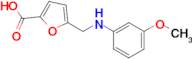 5-(((3-Methoxyphenyl)amino)methyl)furan-2-carboxylic acid