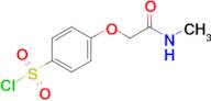 4-(2-(Methylamino)-2-oxoethoxy)benzenesulfonyl chloride