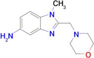 1-Methyl-2-(morpholinomethyl)-1H-benzo[d]imidazol-5-amine