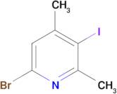 6-Bromo-3-iodo-2,4-dimethylpyridine