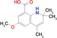 6-Methoxy-2,2,4-trimethyl-1,2-dihydroquinoline-8-carboxylic acid