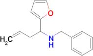 N-benzyl-1-(furan-2-yl)but-3-en-1-amine