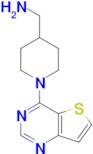 (1-(Thieno[3,2-d]pyrimidin-4-yl)piperidin-4-yl)methanamine