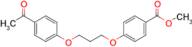 Methyl 4-(3-(4-acetylphenoxy)propoxy)benzoate