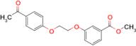 Methyl 3-(2-(4-acetylphenoxy)ethoxy)benzoate