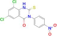 6,8-Dichloro-3-(4-nitrophenyl)-2-thioxo-2,3-dihydroquinazolin-4(1H)-one